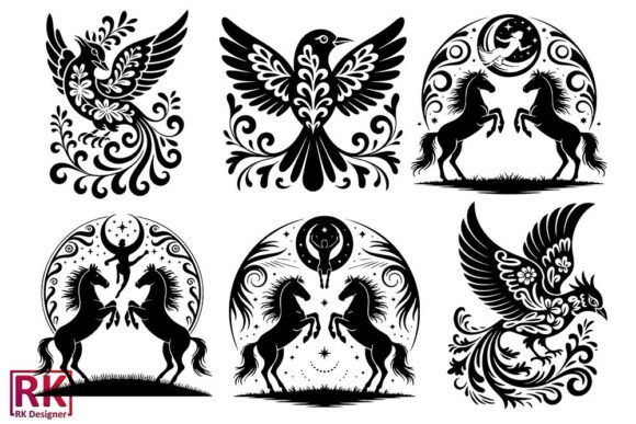 Download Mystic Nature Silhouette Vector Bundle - Silhouette vector bundle Collection