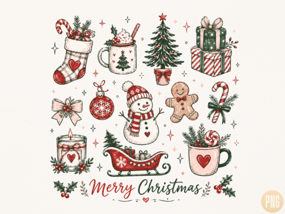 Download Merry Christmas Holiday Icons PNG - Merry Collection