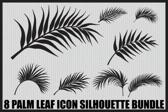 Download Palm Leaf Silhouette Bundle - Leaf Collection