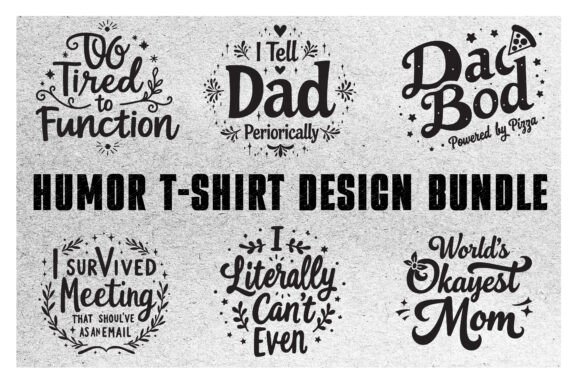 Download Humor T-Shirt Design Bundle - Premium Resources