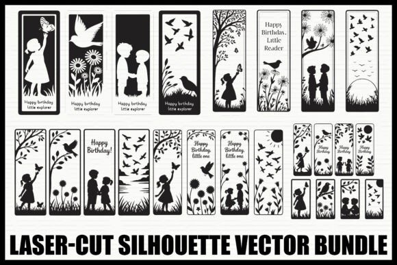 Download Laser Cut Silhouette Vector Bundle - Silhouette vector bundle Collection
