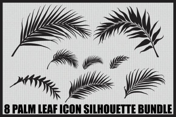 Download Palm Leaf Silhouette Bundle - Leaf Collection